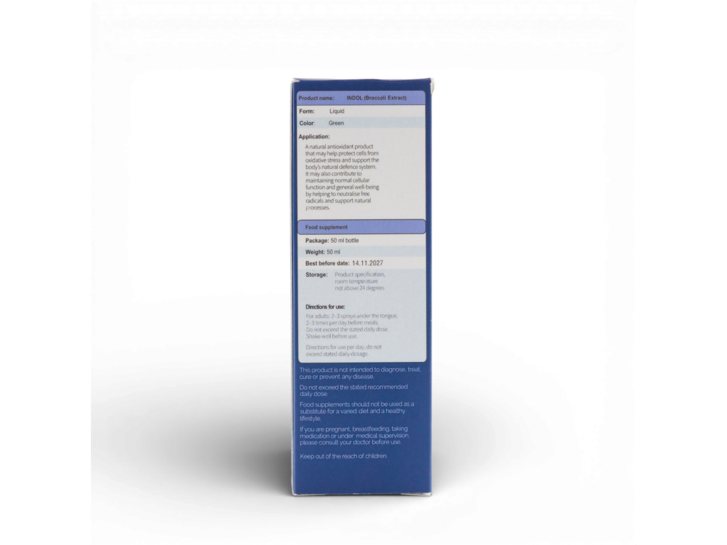 Indole 3 — Broccoli Extract (INDOL)